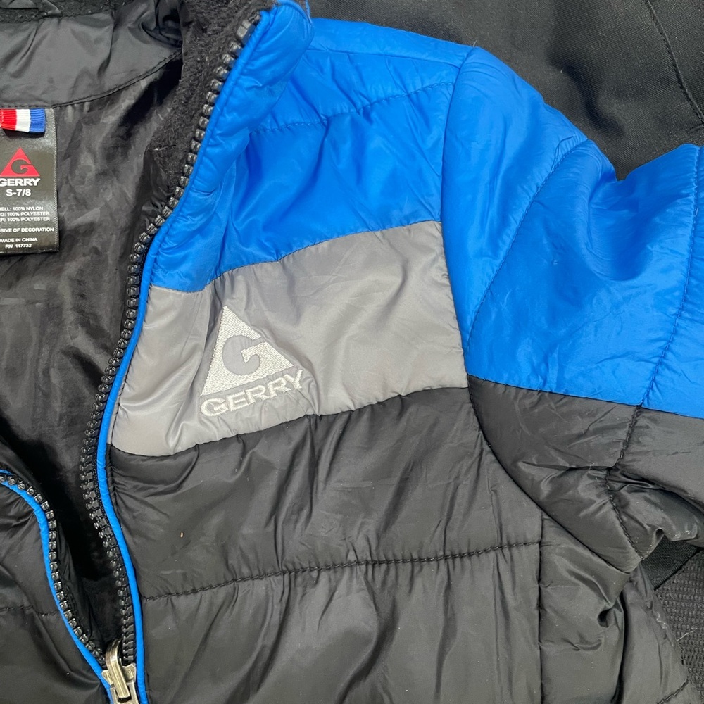 Gerry 3pc winter snow SET coat jacket bibs boy 7-8 - Picture 3 of 13